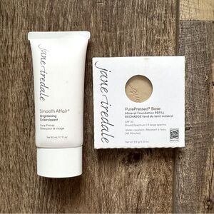 NWOT Jane Iredale Bundle - Bisque Foundation Refill + Smooth Affair Primer